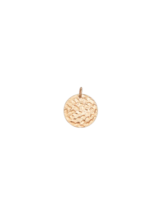 10mm Hammered Pendant