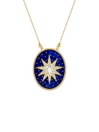 Eudora Starburst Pendant Necklace