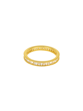 Baguette Luxe Eternity Band