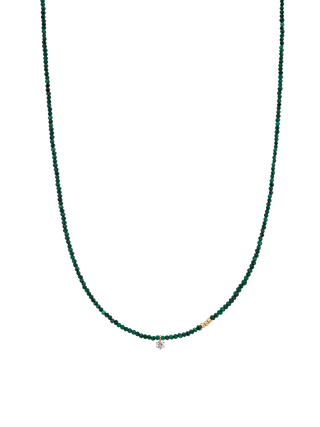 Malachite Cubic Necklace