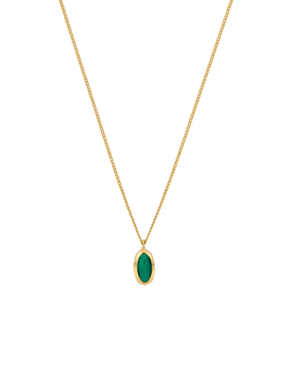 Green Onyx Mono Point Pendant