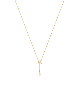 14K Gold Midnight Onyx Necklace
