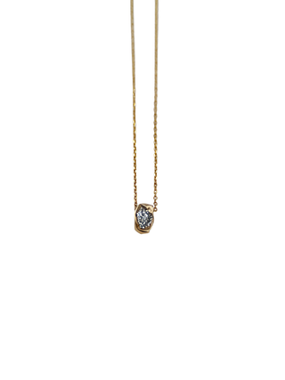 Hand-Finished Golden Charm Necklace