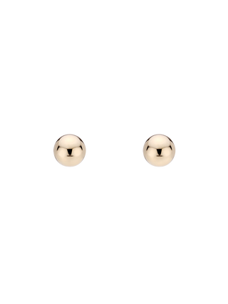 Gold 5mm Sphere Stud