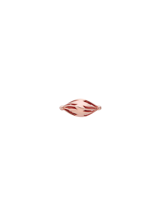 Rhombus Cut Gold Piercing