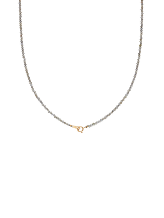 Labradorite Line Ball Necklace