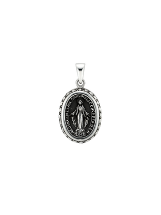 Miraculous Medal Silver Pendant