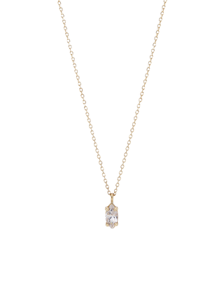 Minimal Sparkle Pendant Necklace