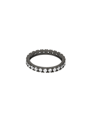 Bold Eternity Crystal Ring