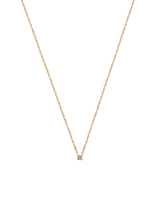 Delicate Diamond Gold Necklace