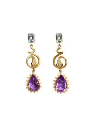 Milena Mixed Stone Drop Earrings