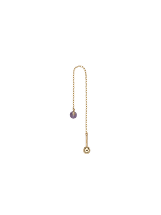 Amethyst Chain Long Piercing