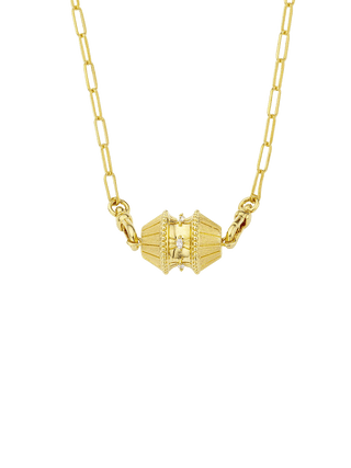 GOLD BIG TALISMAN Necklace