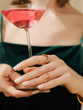 Mixed Metal Double Ring
