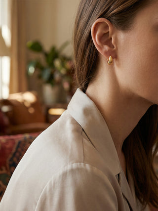 Classic Shell Bold Hoops