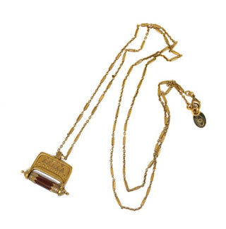 Tanie Rouleau long necklace