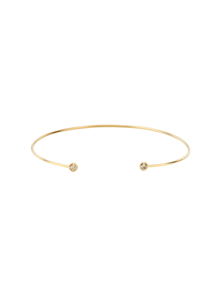 Open Duo Diamond Bangle