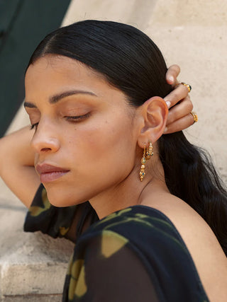 Jasmine Hoop Earrings New