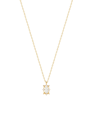 Cubic Square Frame Necklace