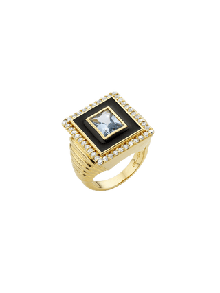 BLUE STONE LISA Ring