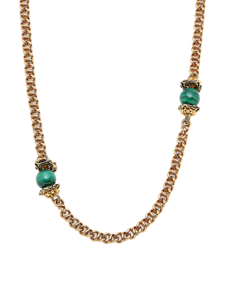 AURA MALACHITE NECKLACE