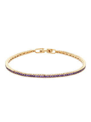 Lavender Sparkle Tennis Bracelet