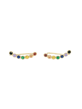 Gemstone Ear Climber