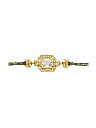 GOLD SHINY ART DECO  Bracelet