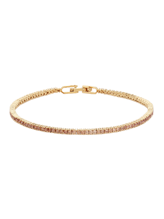 Champagne Sparkle Tennis Bracelet