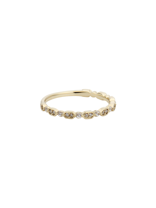 Sculpted Bold Rough Diamond Ring