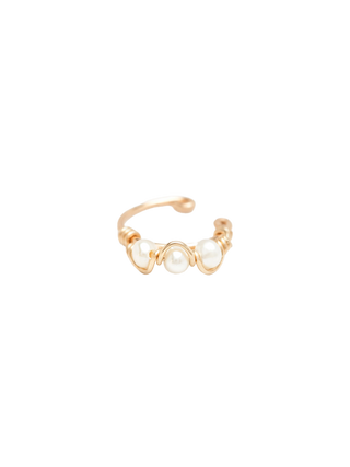 Fake Wave Piercing - Cultured Pearl