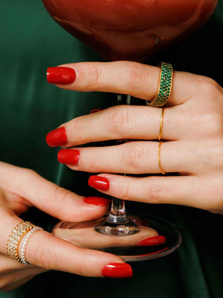 Textured Stacker Ring