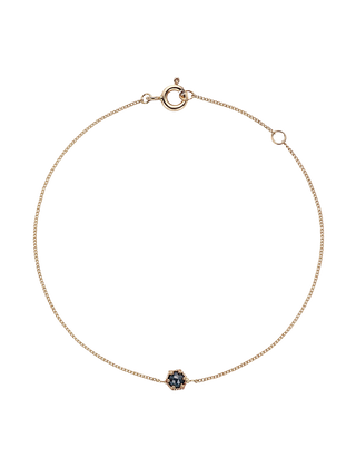 Azure Sphere Diamond Bracelet