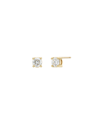 4mm Petite Lab Diamond Studs