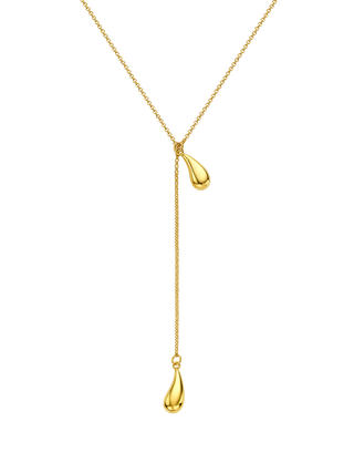 Twin Drop Necklace