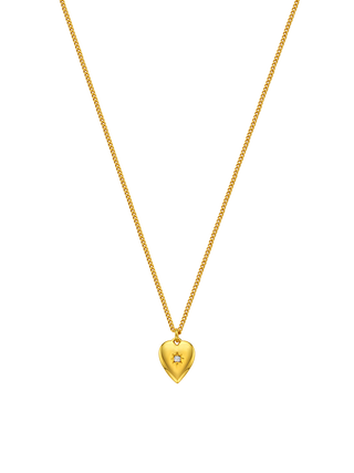 Rainbow Moonstone Heart Pendant Necklace