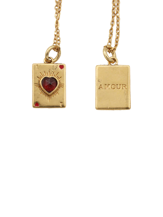 Sacha Mini New Card Necklace
