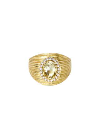 Lola Amethyst Verte Ring