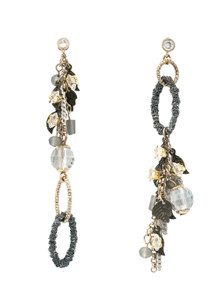 Mismatch Secret Leaf Earrings